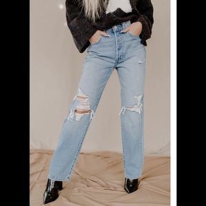 CELLO SUPER HIGH RISE DISTRESSED JEANS Size 13